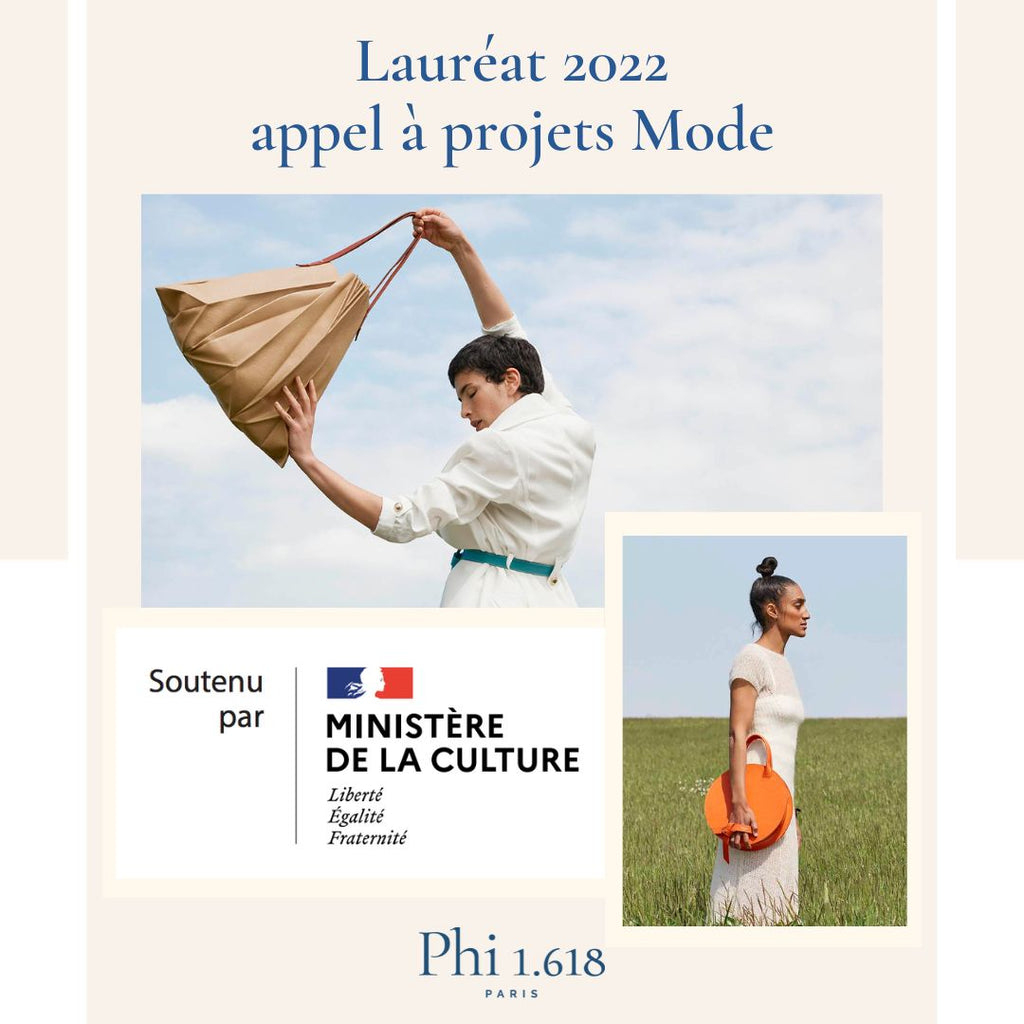 Phi 1.618 lauréat 2022 de l’appel à projets Mode du Ministère de la Culture
