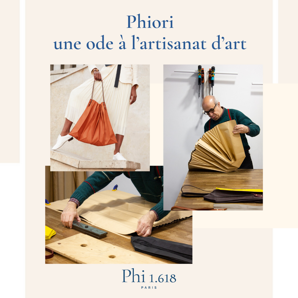 Le sac Phiori : imaginer le cuir à mémoire de forme