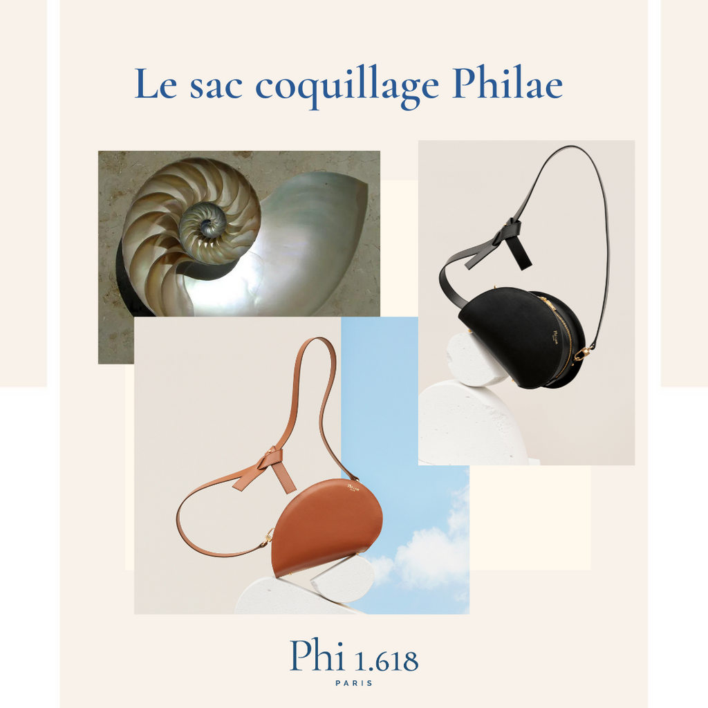 Le sac Philae : inspiré par la mystique du coquillage Nautile