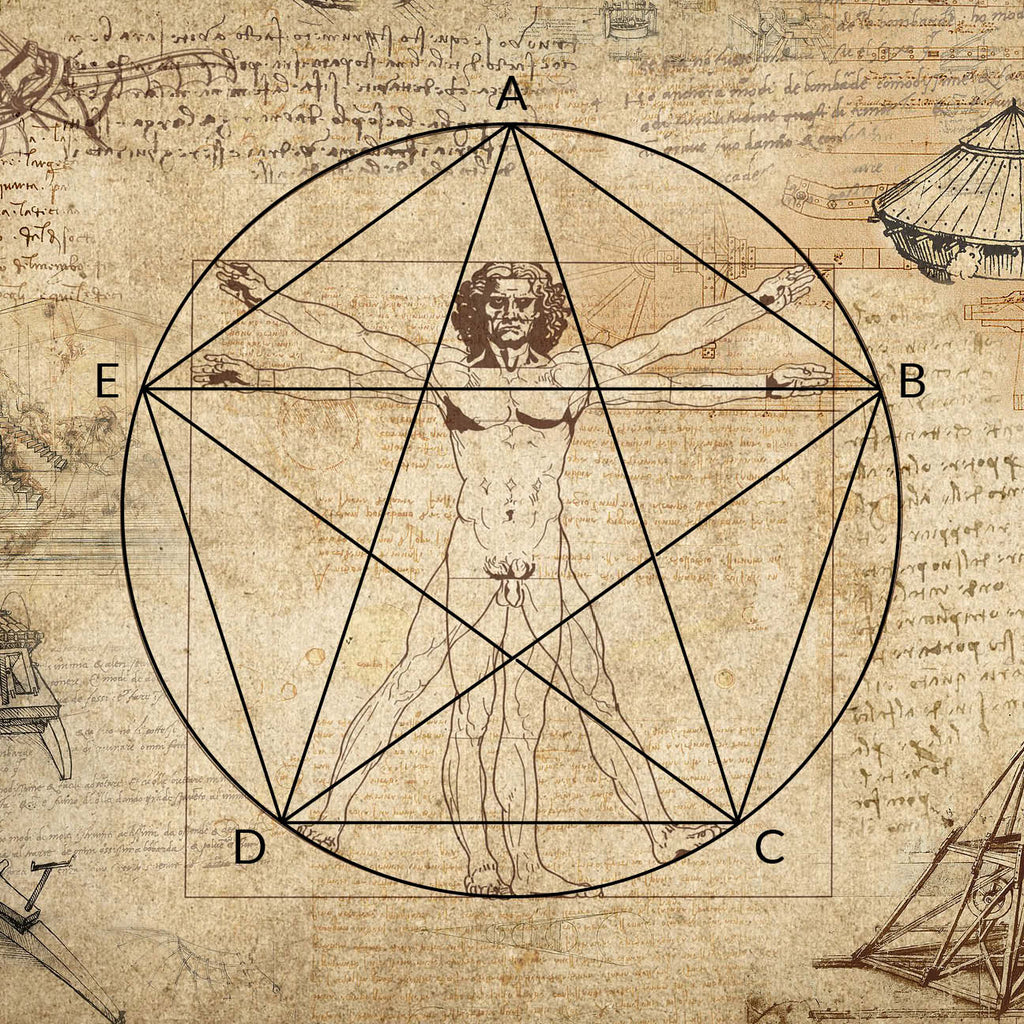 Leonardo da Vinci's Vitreous Man