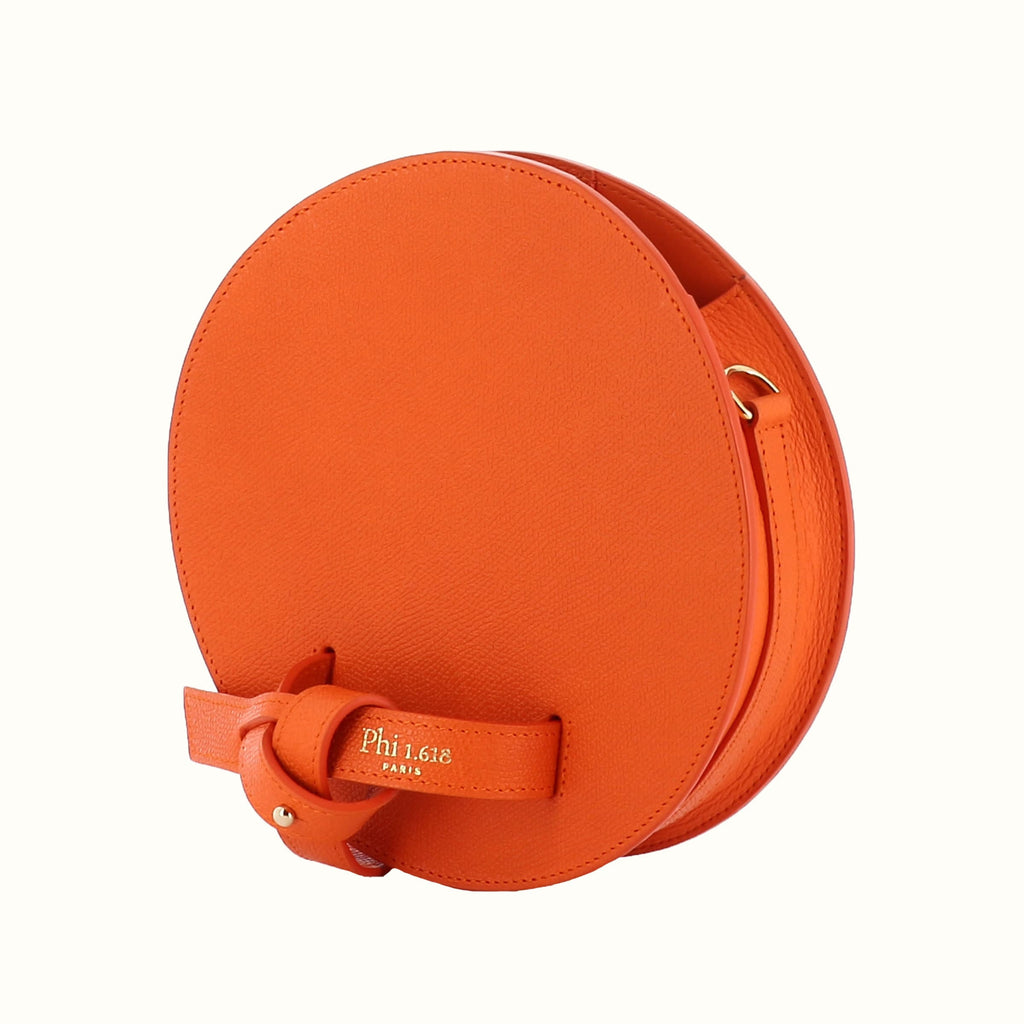 Sac à main Phiesta orange profil de Phi1618, accessoire de mode haut de gamme