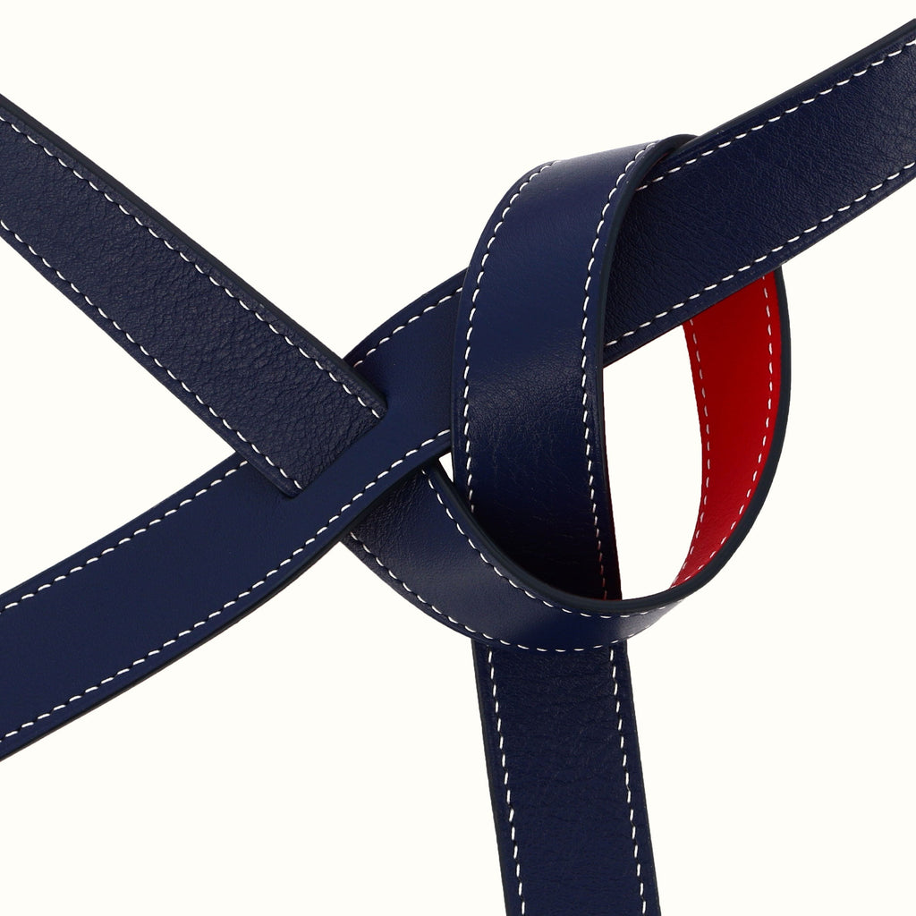 ceinture-mini-fine-luxe-phi-1618-bleu-marine-rouge-cuir-noeud
